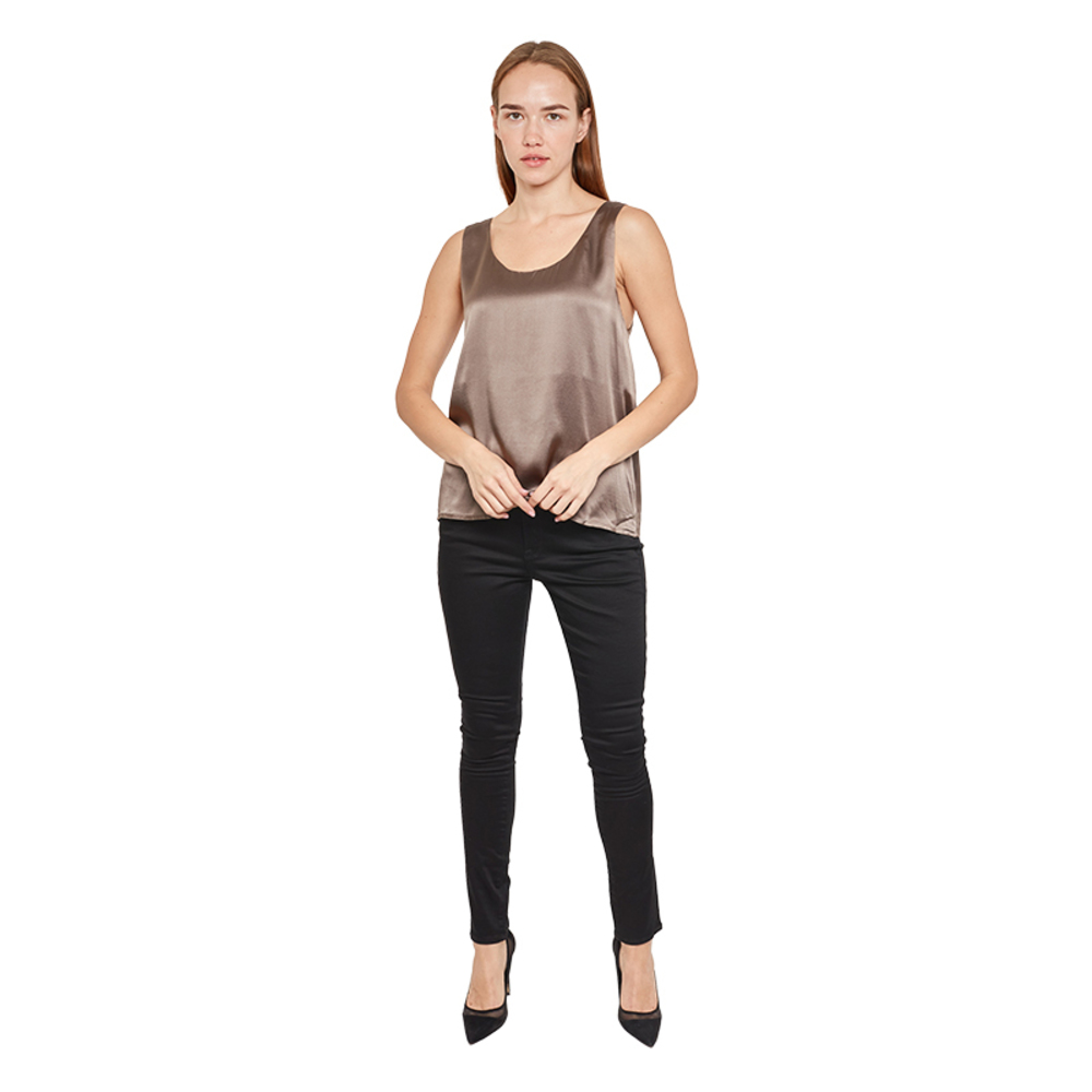 Academia Top Women size S Dark Gray